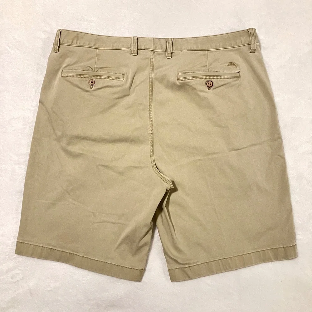 Tommy Bahama Boracay Chino Shorts Men's Size 38 Lot of 3 Flat Front Green Tan